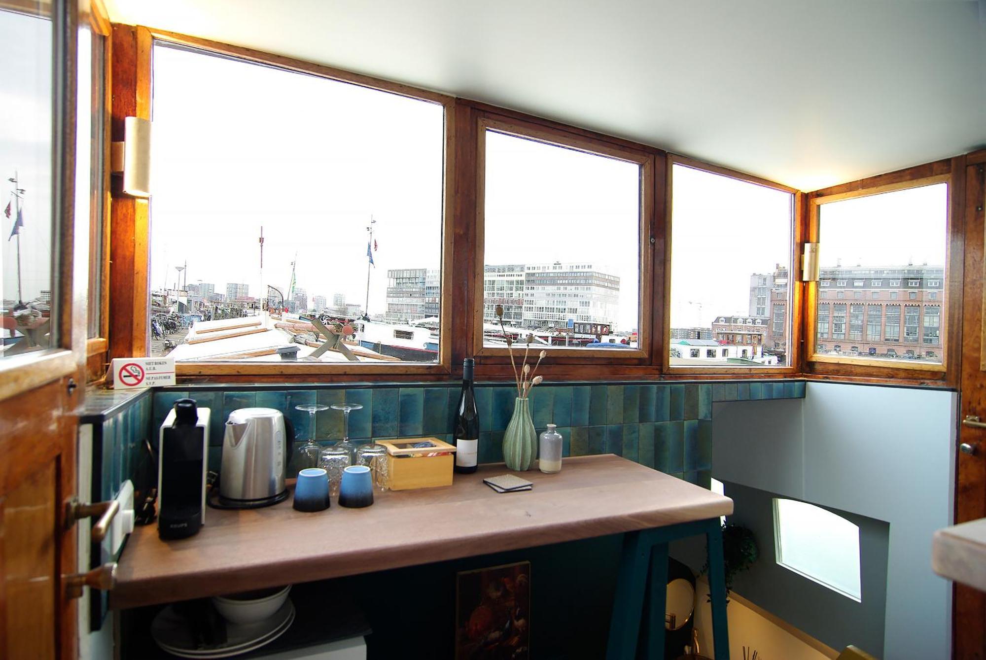 Najade Eco Houseboat Hotel Amszterdam Kültér fotó